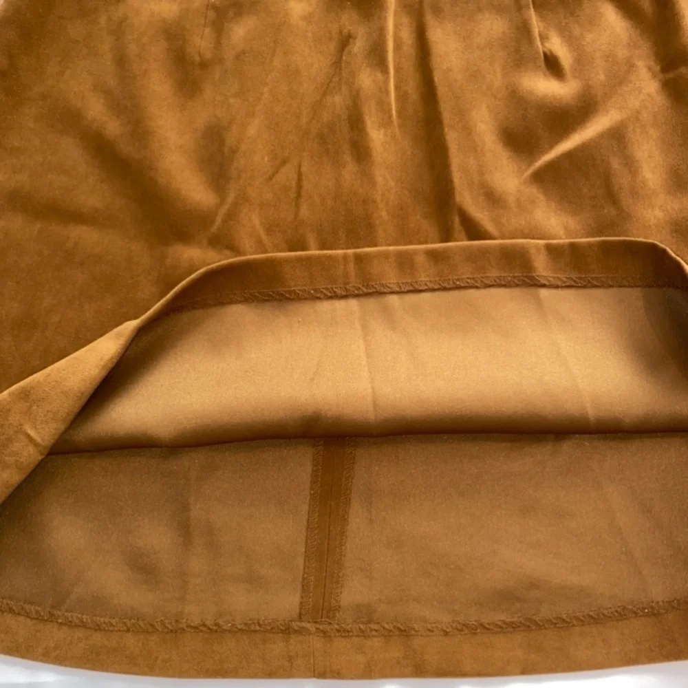 Vintage Express Faux Suede Skirt
